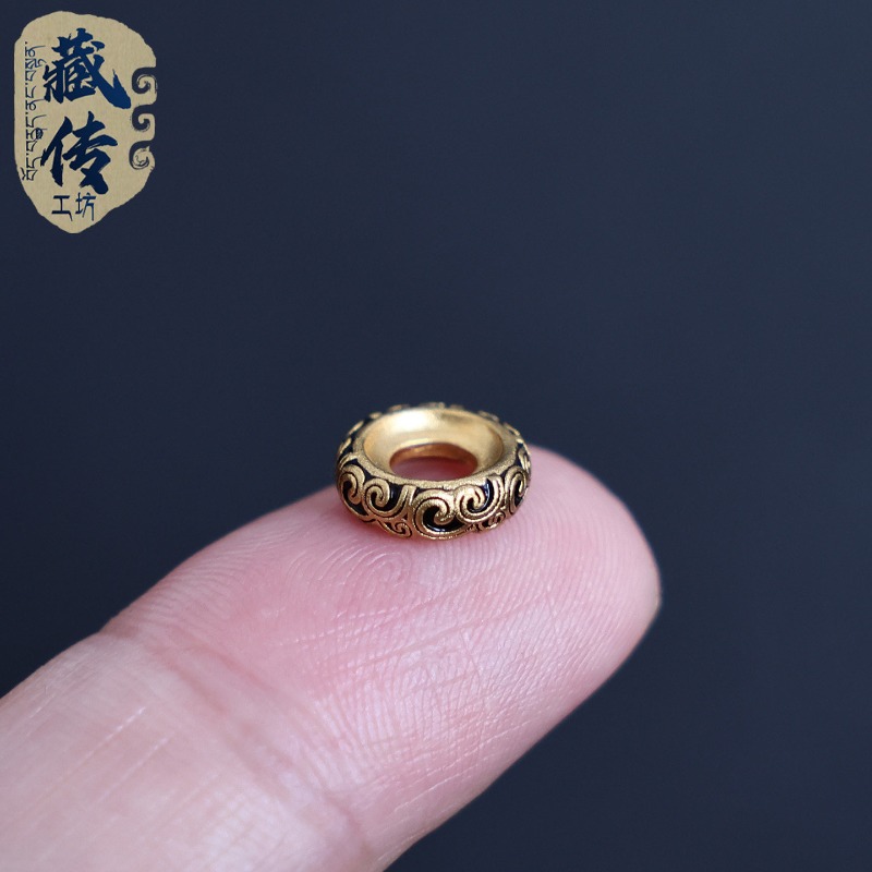 Bracelet Beaded Men - 18K Tang-Ring-Perlen-Trenner, lose Perlen für Wenwan-Armband,