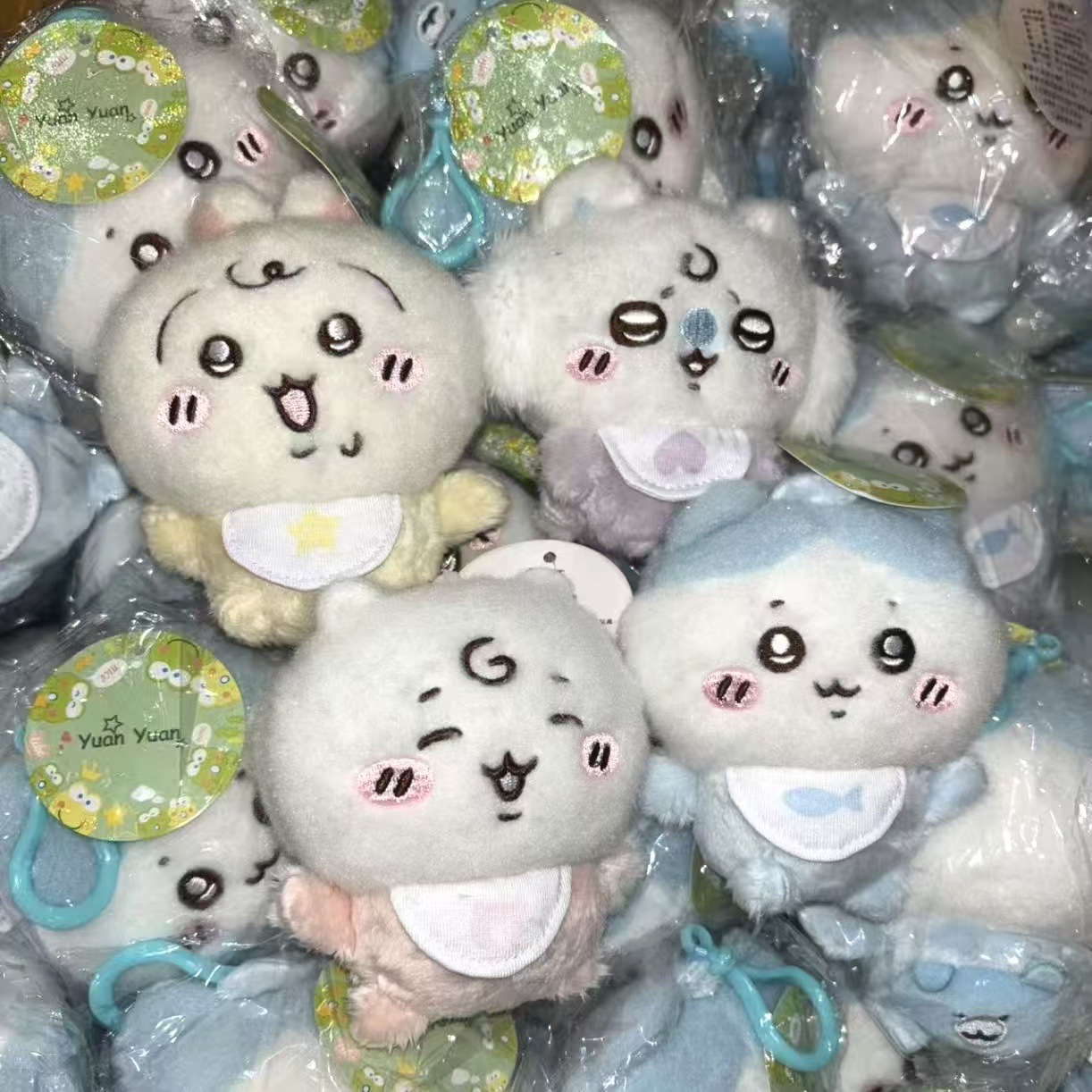 Men Keychain Accessories - jiyi Baby Plüschpuppe Schlüsselanhänger Kawaii Usagi