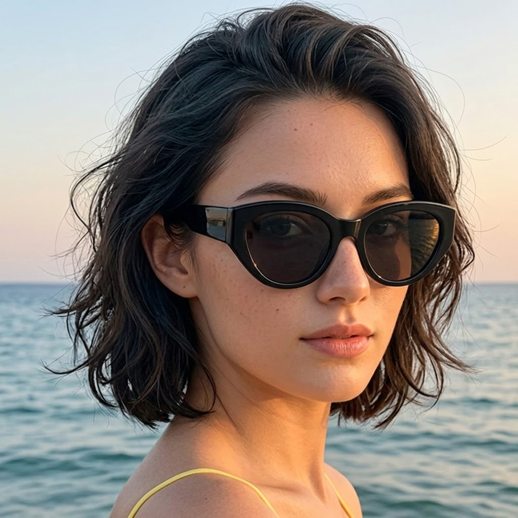 Men Accessories For Travel - Klassische Cat-Eye-Sonnenbrille für Damen und Herren,