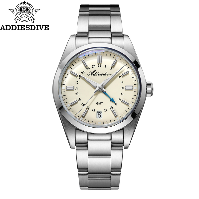 Men'S Accessories Jewelry - ADDIESDIVE Heiße Marke 36mm Luxus GMT