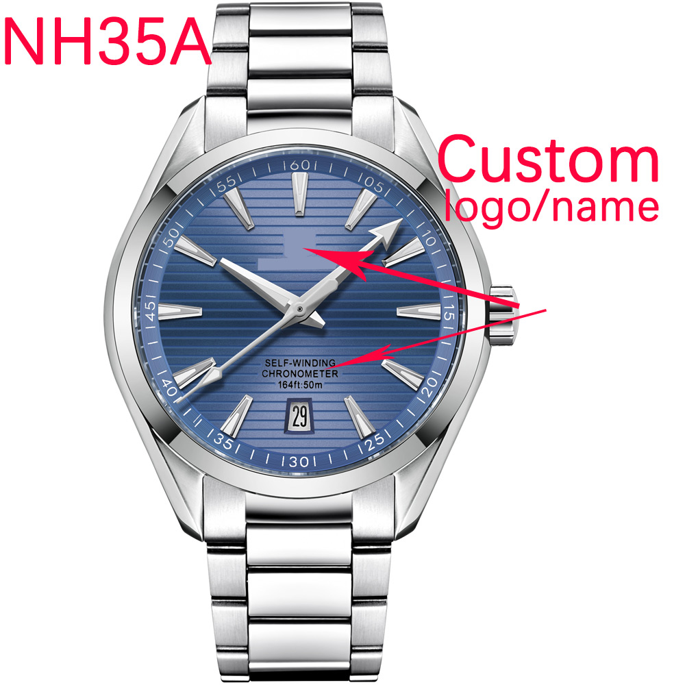 Men Accessories Bracelet - Luxus NH35 Movt Individuelles Logo 41mm