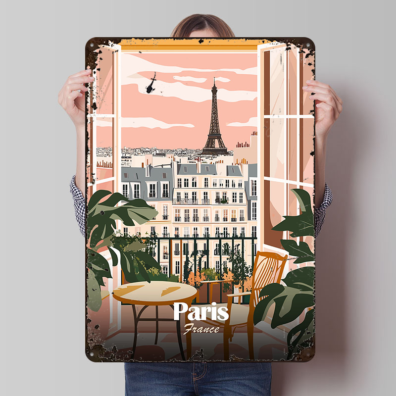 Paris Balcony View Metallposte – Men'S Accessories Paris Bewertung und Preis