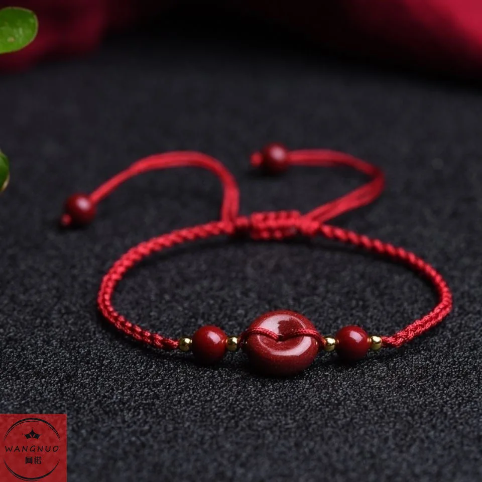 Angepasst Natürliche Red Zinno – Bracelet Beaded Men Bewertung und Preis