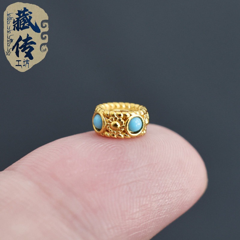 Tibetische Goldfarbene Türkis- – Bracelet Beaded Men Bewertung und Preis