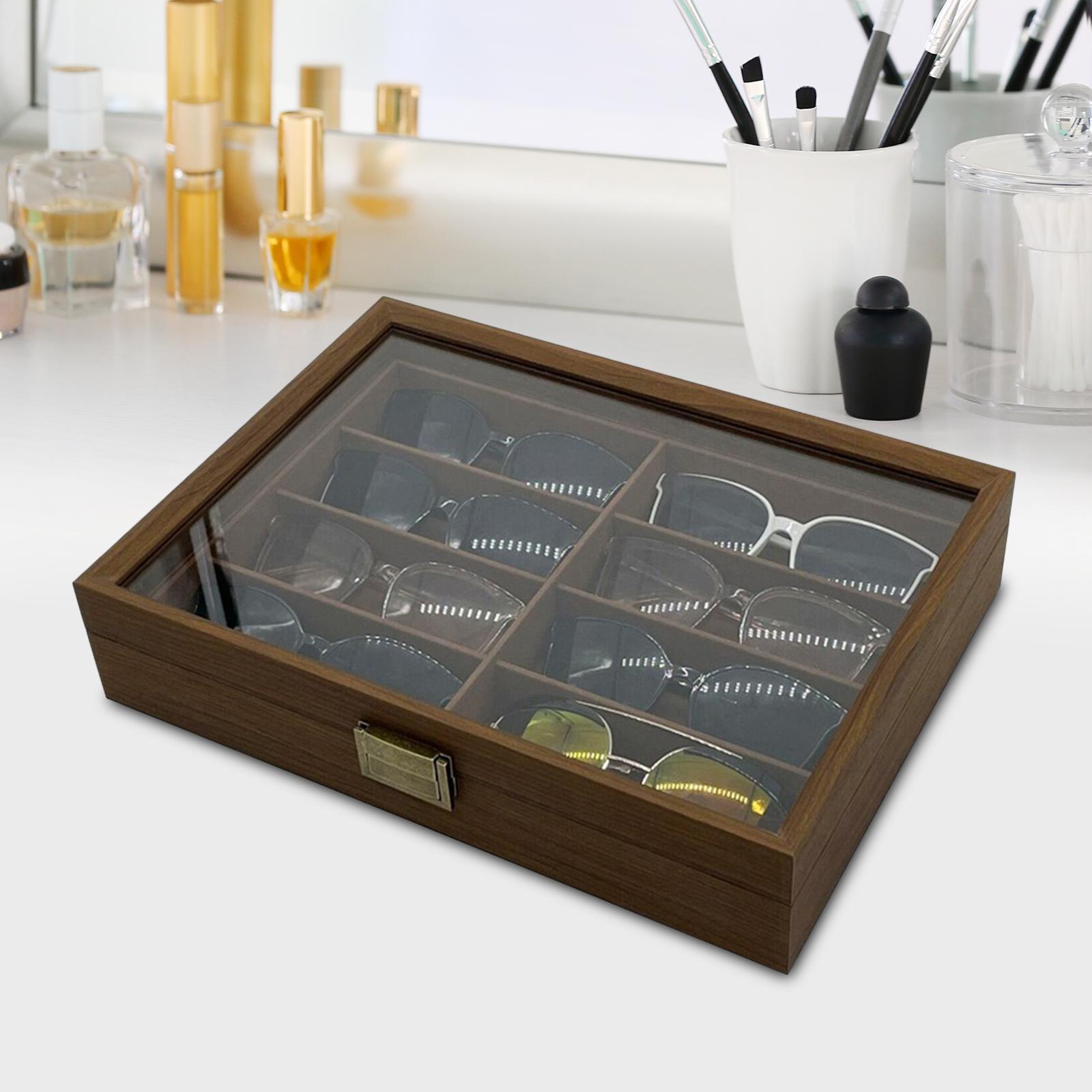 Holz-Sonnenbrillen-Organizer-B – Men Accessories Drawing Bewertung und Preis
