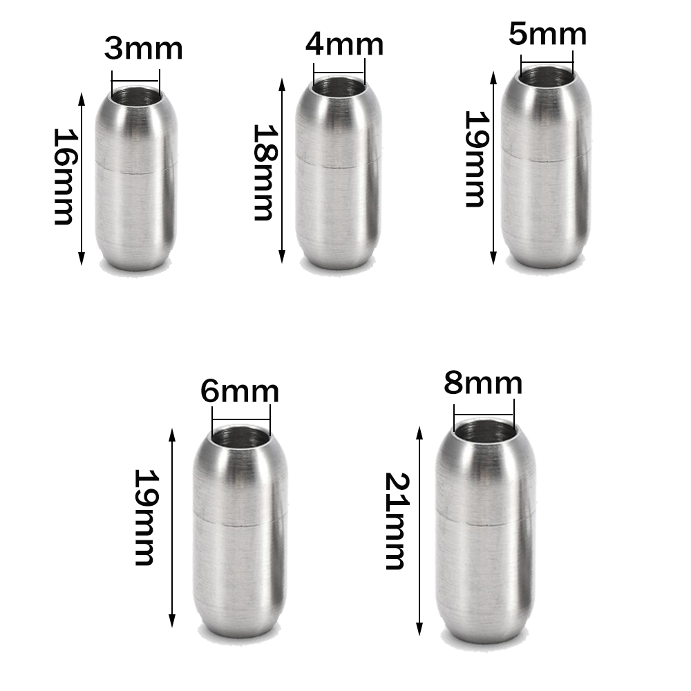 2 Stück Edelstahl-Magnetversch – Men Accessories Bracelet Bewertung und Preis