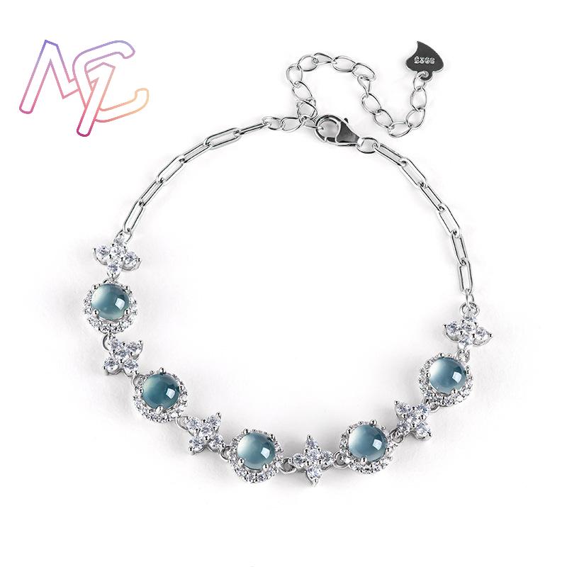 Blaues Myanmar Jadeit Armband  – Men Accessories Bracelet Bewertung und Preis
