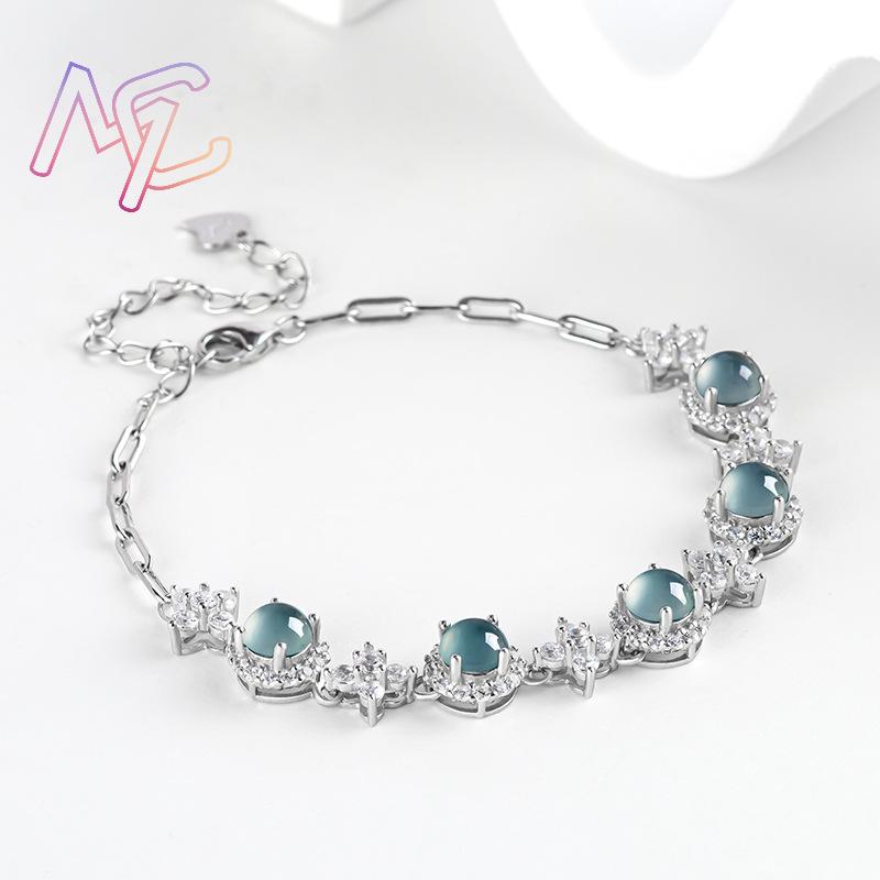 Blaues Myanmar Jadeit Armband  – Men Accessories Bracelet Bewertung und Preis