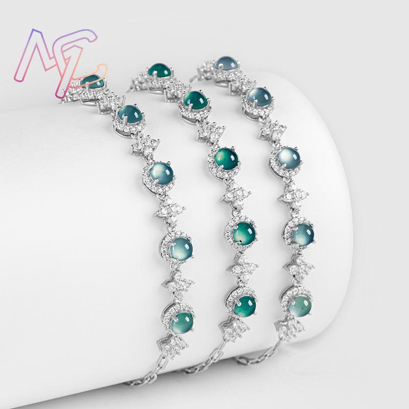 Blaues Myanmar Jadeit Armband  – Men Accessories Bracelet Bewertung und Preis