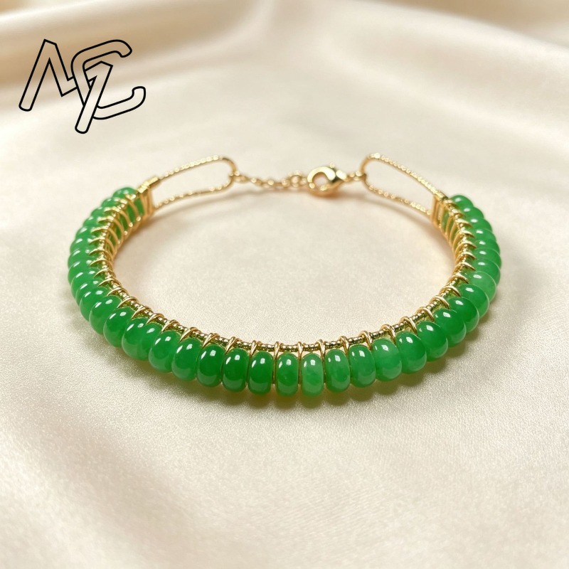 Natürliche, getrocknete blaue  – Bracelet Beaded Men Bewertung und Preis