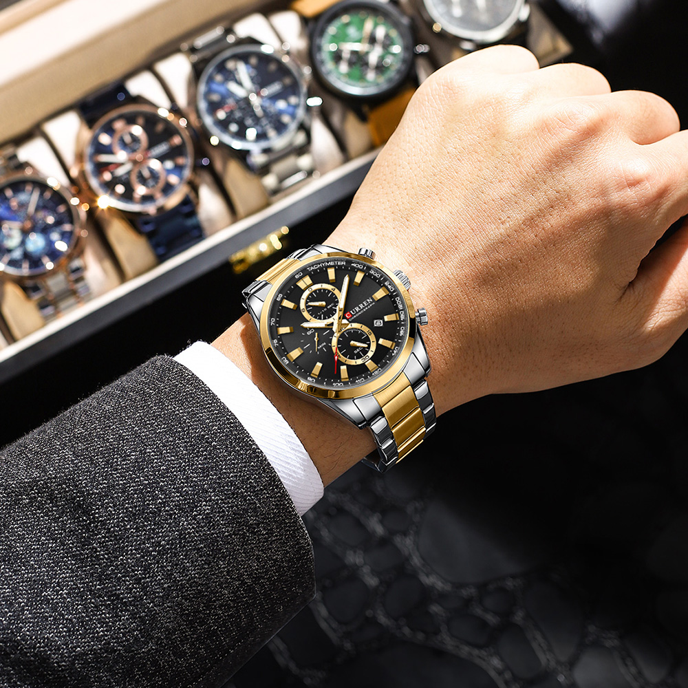 CURREN Casual Quarz Chrono Spo – Men'S Accessories Jewelry Bewertung und Preis