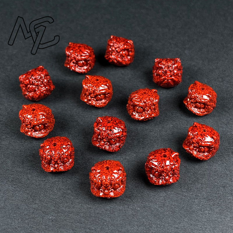 10 Stück natürliche Zinnober-K – Bracelet Beaded Men Bewertung und Preis