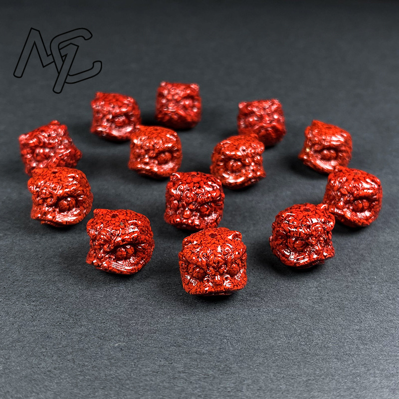10 Stück natürliche Zinnober-K – Bracelet Beaded Men Bewertung und Preis