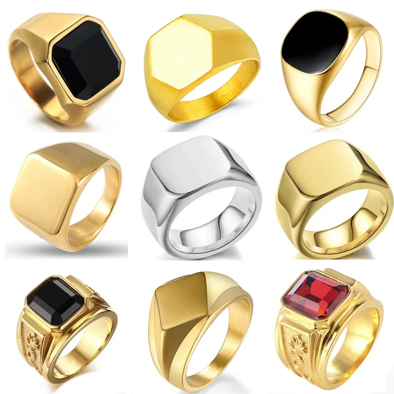 Biker Punk Stil Ringe für Männ – Men'S Accessories Jewelry Sale Bewertung und Preis