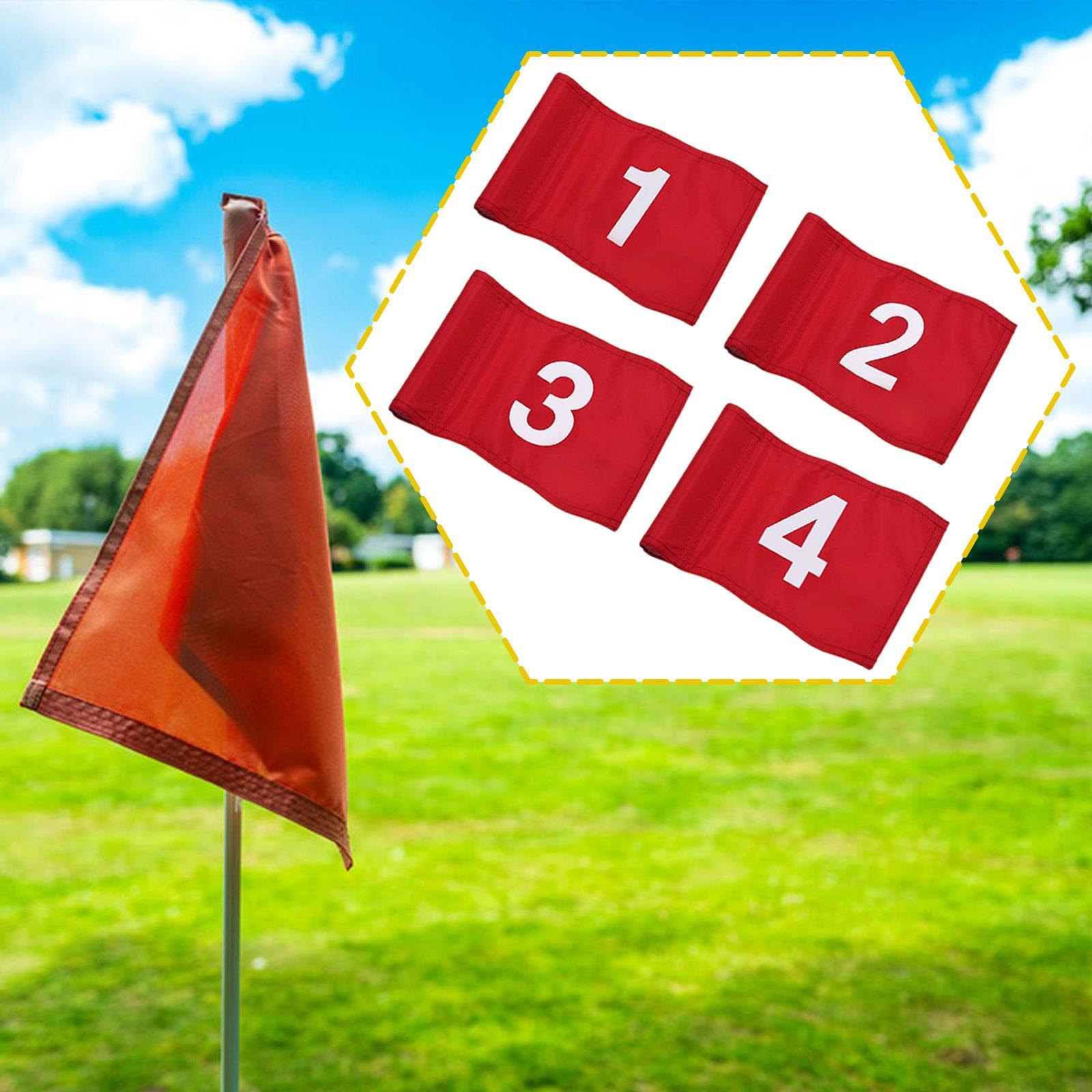 4x Flaggen, nummerierte Golf-F – Men'S Accessories Target Bewertung und Preis